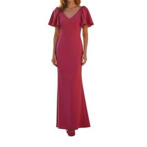 NEW FRASCARA flutter sleeve dress in pink
